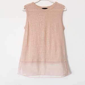 Banana Republic women sleeveless shell tank top M